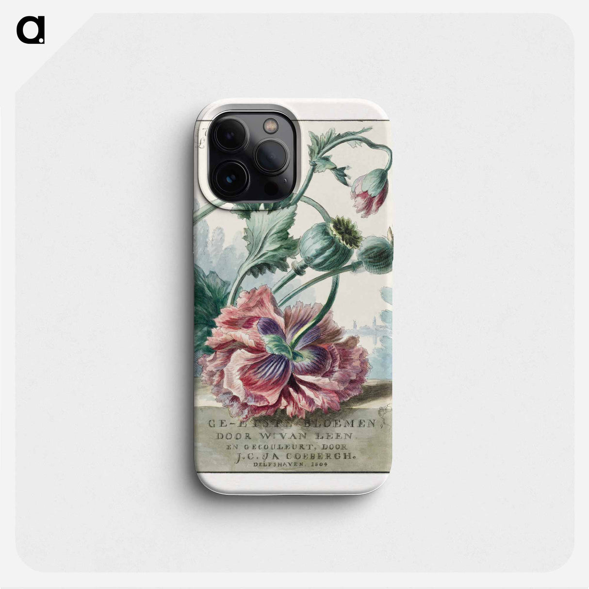 Poppies - ウィレム ヴァン リーン Phone Case.