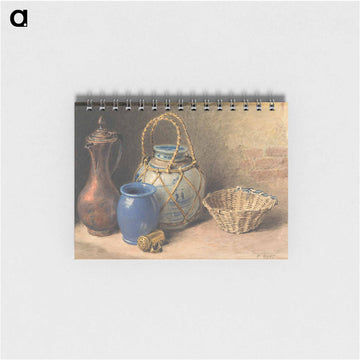 Still Life with a Ginger Jar - ウィリアム ヘンリー ハント Memo.