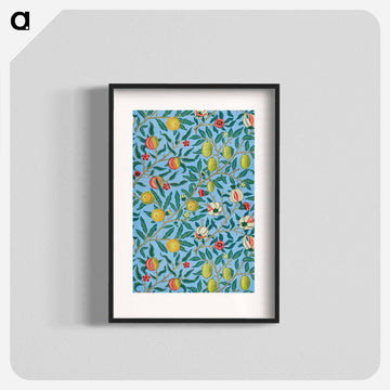 Four fruits - William Morris Poster.