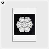 アートポストカード-Wilson Bentley's Snowflake 562 - ウィルソン ベントレー Postcard.