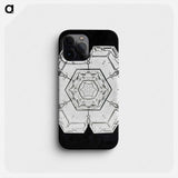 Wilson Bentley's Snowflake 562 - ウィルソン ベントレー Phone Case.