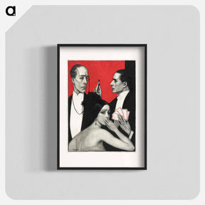 アートポスター-See, Jack, he said, his manner wild and delirious - ウワディスワフ テオドール ベンダ Poster.