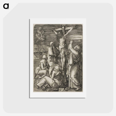 アートポストカード-Crucifixion - アルブレヒト デューラー Postcard.