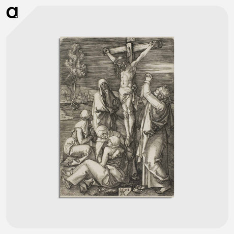アートポストカード-Crucifixion - アルブレヒト デューラー Postcard.