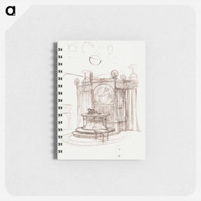 アートメモ帳-Office sketch - アルフォンス ミュシャ Memo.