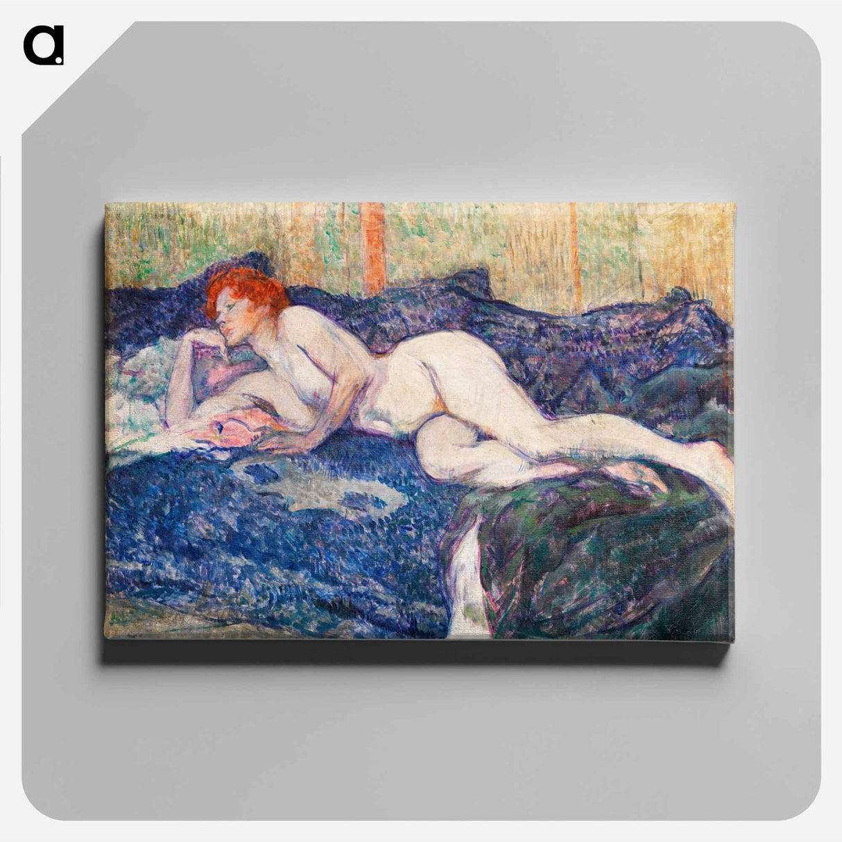 アートパネル-Nude Lying on a Couch
 - バーンズ・コレクション Canvas.