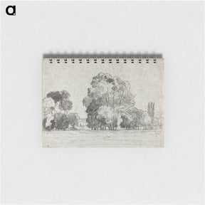 アートメモ帳-Grove of Trees - カミーユ ピサロ Memo.