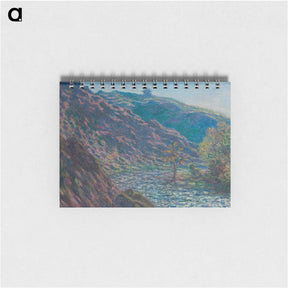 アートメモ帳-The Petite Creuse River - クロード モネ Memo.