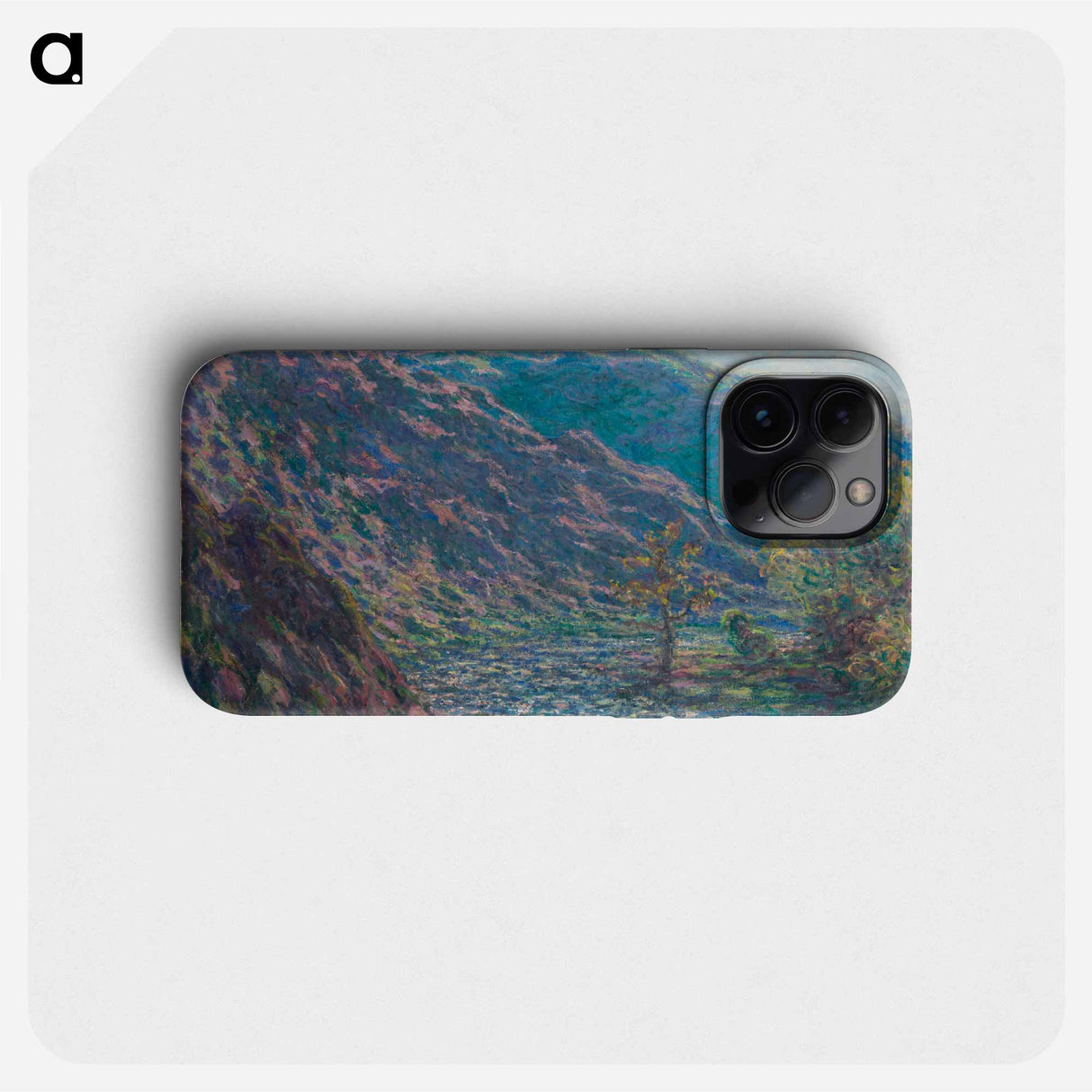 The Petite Creuse River - クロード モネ Phone Case.