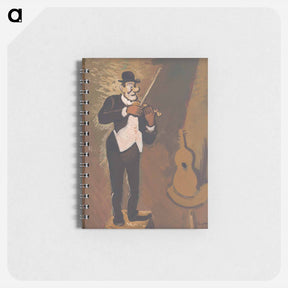 アートメモ帳-Clown Playing the Violin
 - シプリアン マジェルニク Memo.