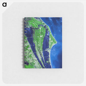 アートメモ帳-Cape Canaveral Spaceport
 - 上空からの地球 Memo.