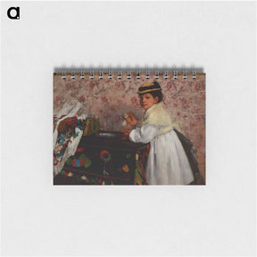 アートメモ帳-Mademoiselle Hortense Valpinçon - エドガー ドガ Memo.