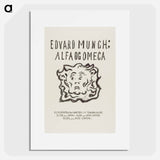 Alpha and Omega:Title Page - Edvard Munch Poster.