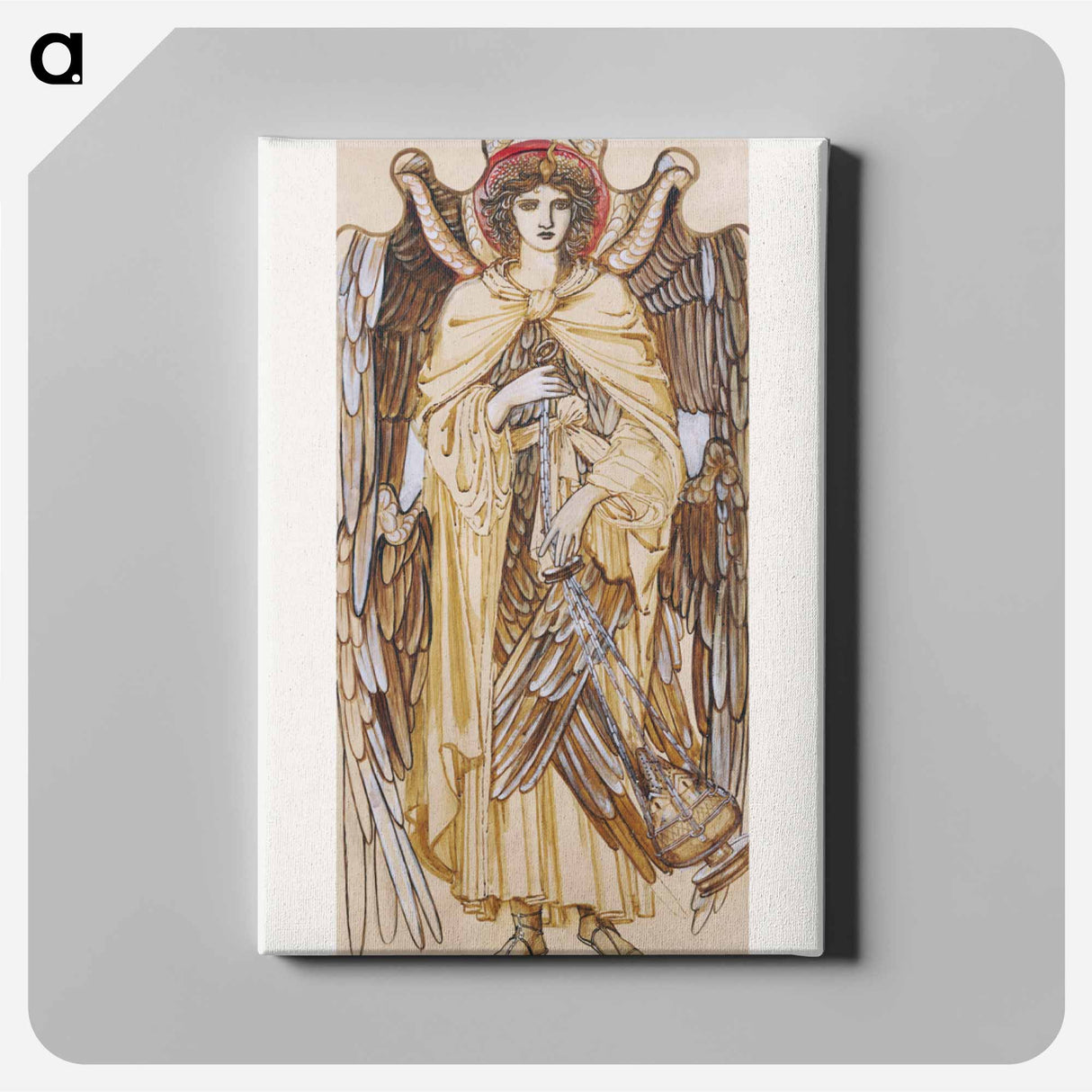 The Angels of the Hierarchy - Seraphim - エドワード バーン ジョーンズ Canvas.