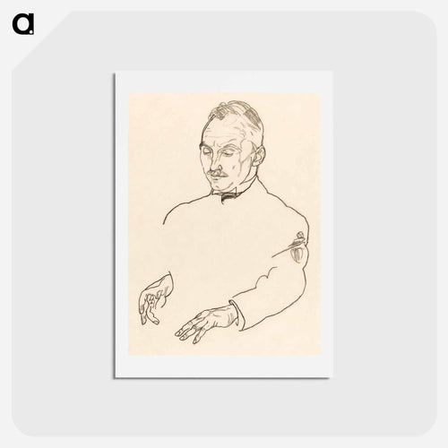 Dr. Koller - Egon Schiele Postcard.