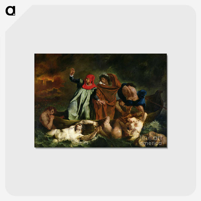 1-90_Eugene-Delacroix_postcard