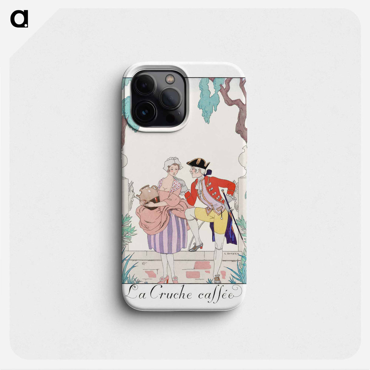 La Cruche caffée - ジョルジュ バルビエ Phone Case.