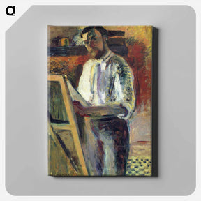 アートパネル-Self-Portrait in Shirtsleeves - アンリ マティス Canvas.