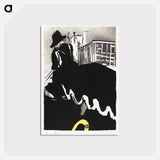 アートポストカード-Last Ballad - アンリ ド トゥールーズ ロートレック Postcard.