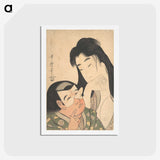 1-90_Kitagawa-Utamaro_hagaki