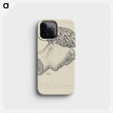 Vrouwenkop - Leo Gestell Phone Case.