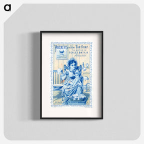 アートポスター-Packer's All Healing Tar Soap: the Best for the Toilet, Bath, & Nursery : Cures Skin & Scalp Diseases
 - 国立医学図書館 Poster.
