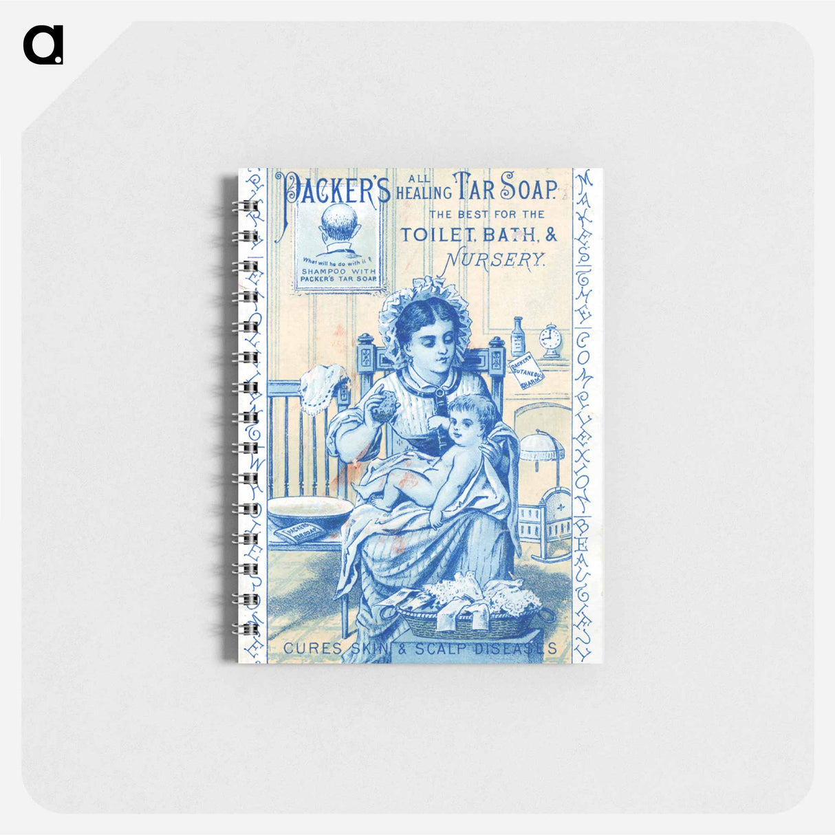 アートメモ帳-Packer's All Healing Tar Soap: the Best for the Toilet, Bath, & Nursery : Cures Skin & Scalp Diseases
 - 国立医学図書館 Memo.