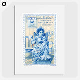 アートポスター-Packer's All Healing Tar Soap: the Best for the Toilet, Bath, & Nursery : Cures Skin & Scalp Diseases
 - 国立医学図書館 Poster.