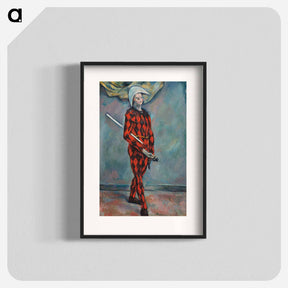 アートポスター-Harlequin - ポール セザンヌ Poster.