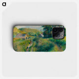 The Mussel Harvest - Pierre Auguste Renoir Phone Case.