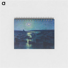 アートメモ帳-Camaret, Moonlight and Fishing Boats
 - セントルイス美術館 Memo.