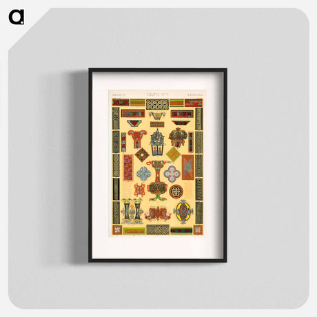 アートポスター-Grammar of Ornament Illustration
 - 装飾の文法 Poster.