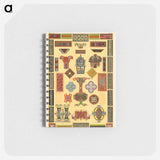 アートメモ帳-Grammar of Ornament Illustration
 - 装飾の文法 Memo.