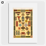 アートポスター-Grammar of Ornament Illustration
 - 装飾の文法 Poster.