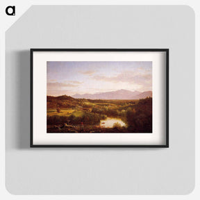 アートポスター-River in the Catskills - トーマス コール Poster.