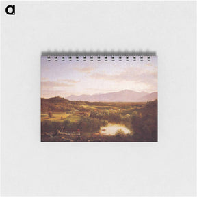 アートメモ帳-River in the Catskills - トーマス コール Memo.