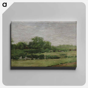 アートパネル-The Meadows, Gloucester, New Jersey - トーマス エイキンズ Canvas.