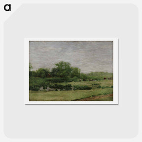アートポストカード-The Meadows, Gloucester, New Jersey - トーマス エイキンズ Postcard.