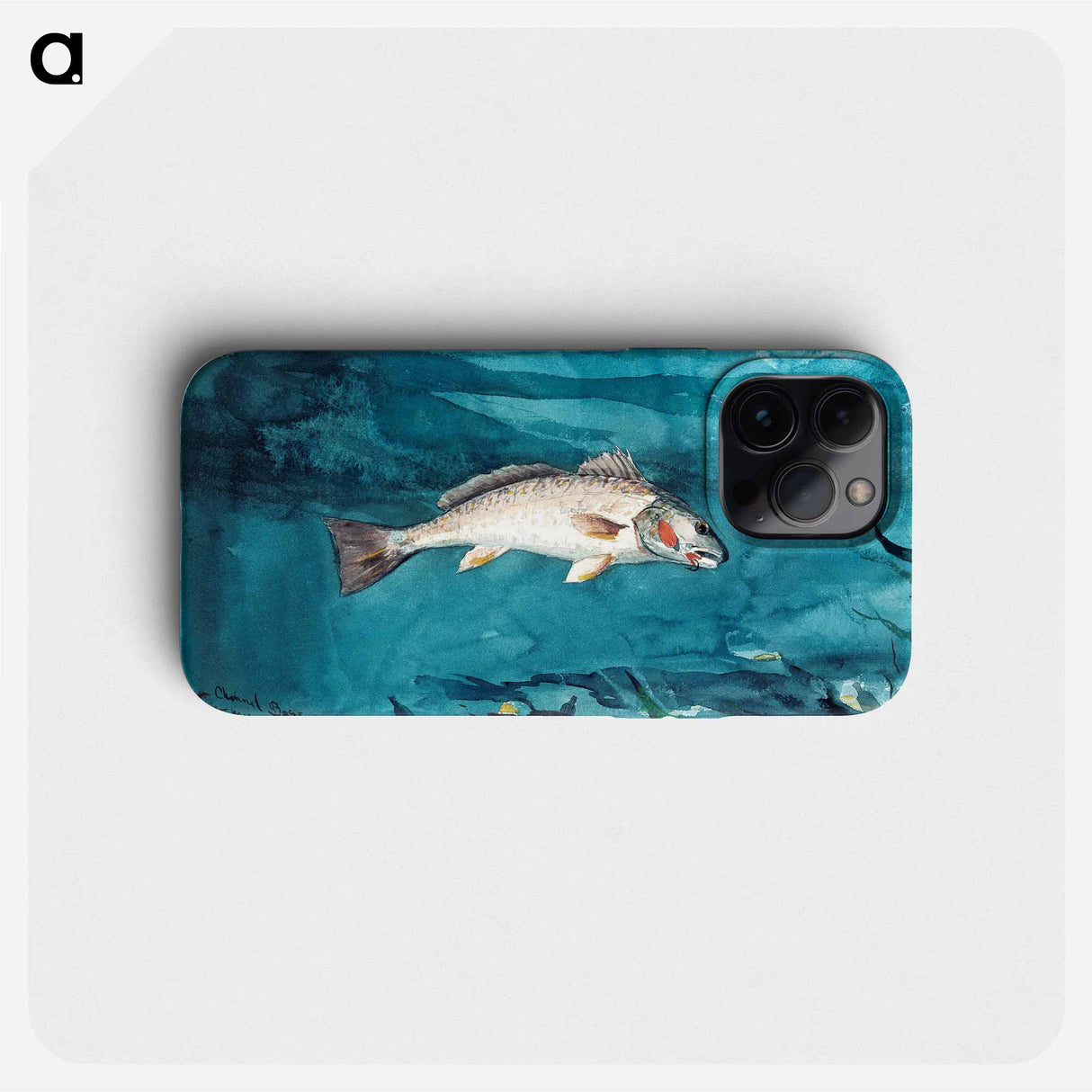 Channel Bass - Winslow Homer Phone Case.