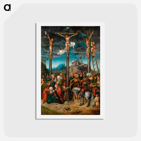 アートポストカード-The crucifixion - アルブレヒト デューラー Postcard.