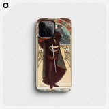 Hamlet - Alphonse Mucha Phone Case.