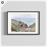 Cabin of the Customs Watch - Claude Monet Poster.