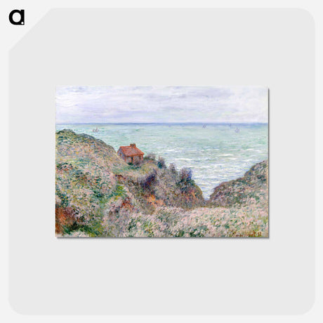 アートポストカード-Cabin of the Customs Watch - クロード モネ Postcard.