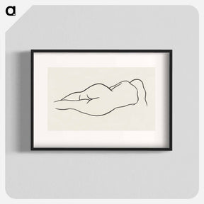 アートポスター-Reclining Nude Woman
 - クリーブランド美術館 Poster.