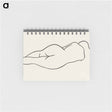 アートメモ帳-Reclining Nude Woman
 - クリーブランド美術館 Memo.