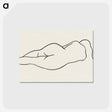 アートポストカード-Reclining Nude Woman
 - クリーブランド美術館 Postcard.