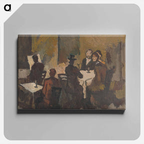 アートパネル-Company in a Coffee Shop
 - シプリアン マジェルニク Canvas.