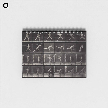 アートメモ帳-Throwing a Spear
 - エドワード マイブリッジ Memo.