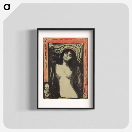 アートポスター-Madonna - エドヴァルド ムンク Poster.