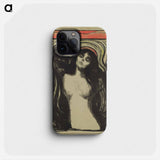 Madonna - Edvard Munch Phone Case.